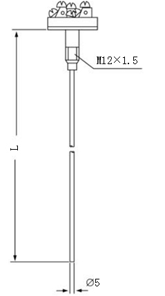 煙道、風道熱電偶熱電偶感溫元件